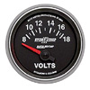 Autometer Sport Comp II Short Sweep Electric Voltmeter Gauges 2 1/16" (52.4mm)
