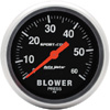 Autometer Sport Comp Mechanical Blower Pressure Gauge 2 5/8" (66.7mm)