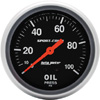 Autometer Sport Comp Mechanical Oil Pressure Gauge 2 5/8" (66.7mm)