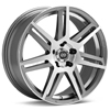 Enkei Performance Aletta 18" Silver Machined w/Clearcoat Rims - Acura RSX
