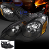 Spec-D Tuning Acura RSX Headlights - Black  - RSX 02-04